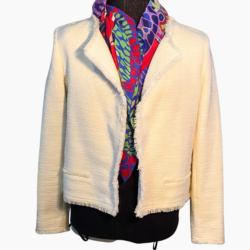 Club Monaco cream Women's Jacket - Picture 5 of 7